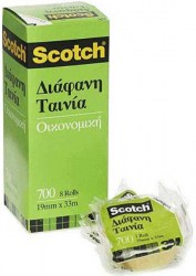 3M SCOTCH ΚΟΛΛΗΤΙΚΗ ΤΑΙΝΙΑ 15mmx33m