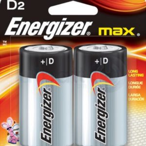 ENERGIZER ΜΠΑΤΑΡΙΕΣ ΑΛΚΑΛΙΚΕΣ D