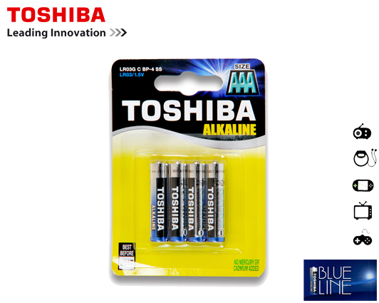 TOSHIBA ΜΠΑΤΑΡΙΕΣ ΑΛΚΑΛΙΚΕΣ ΑΑA